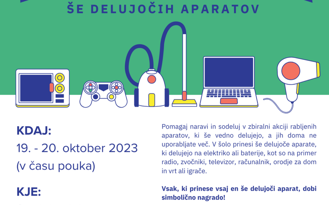 Zbiralna akcija še delujočih aparatov