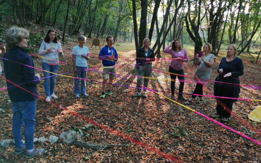 Gozdna pedagogika in zelena učna okolja