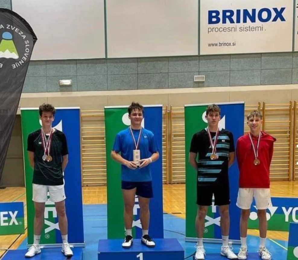 Športni uspeh v badmintonu, oktober 2023 Športni uspeh v badmintonu, oktober 2023