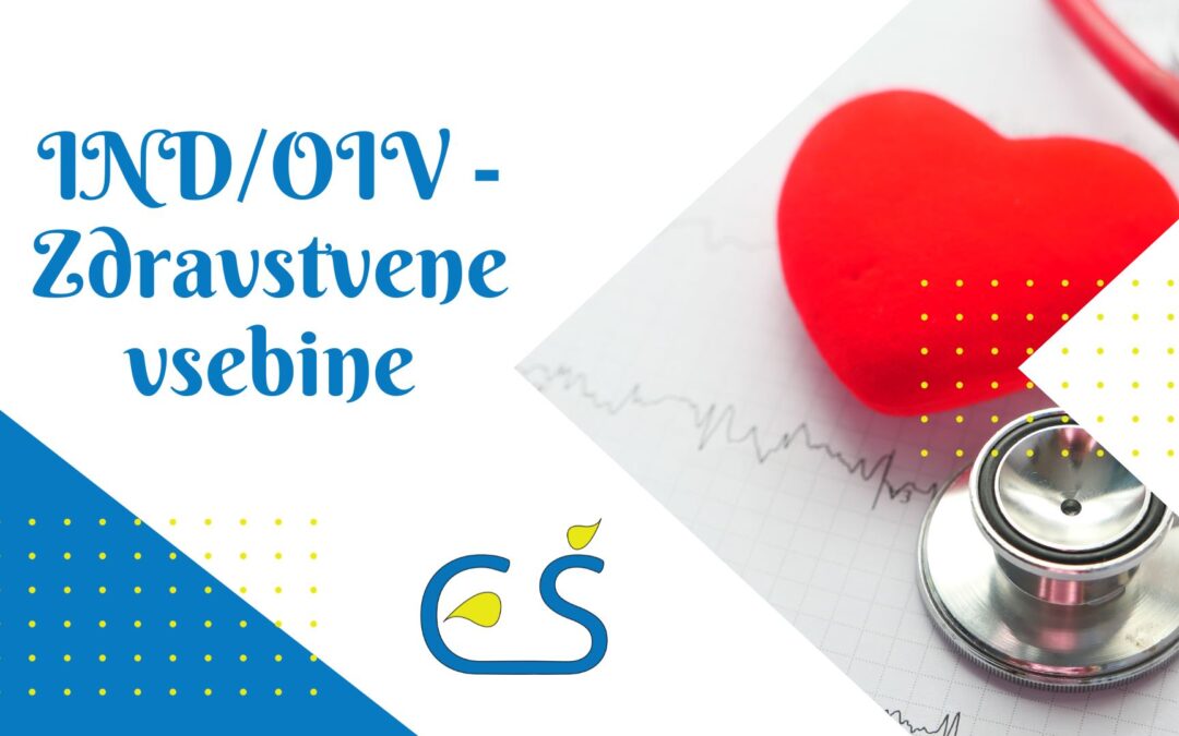 IND/OIV – Zdravstvene vsebine