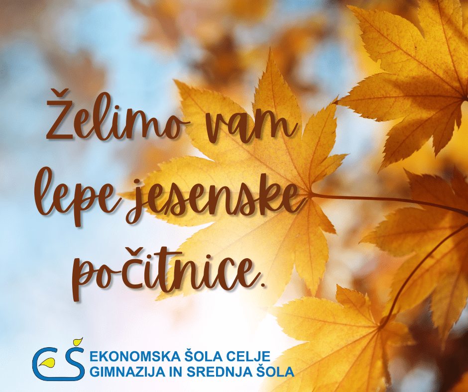 Jesenske počitnice