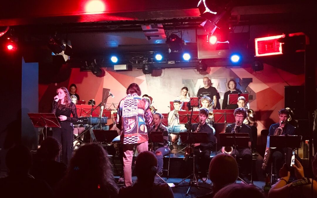 Koncert šolskega Big Banda Glasbene šole Velenje v Max klubu