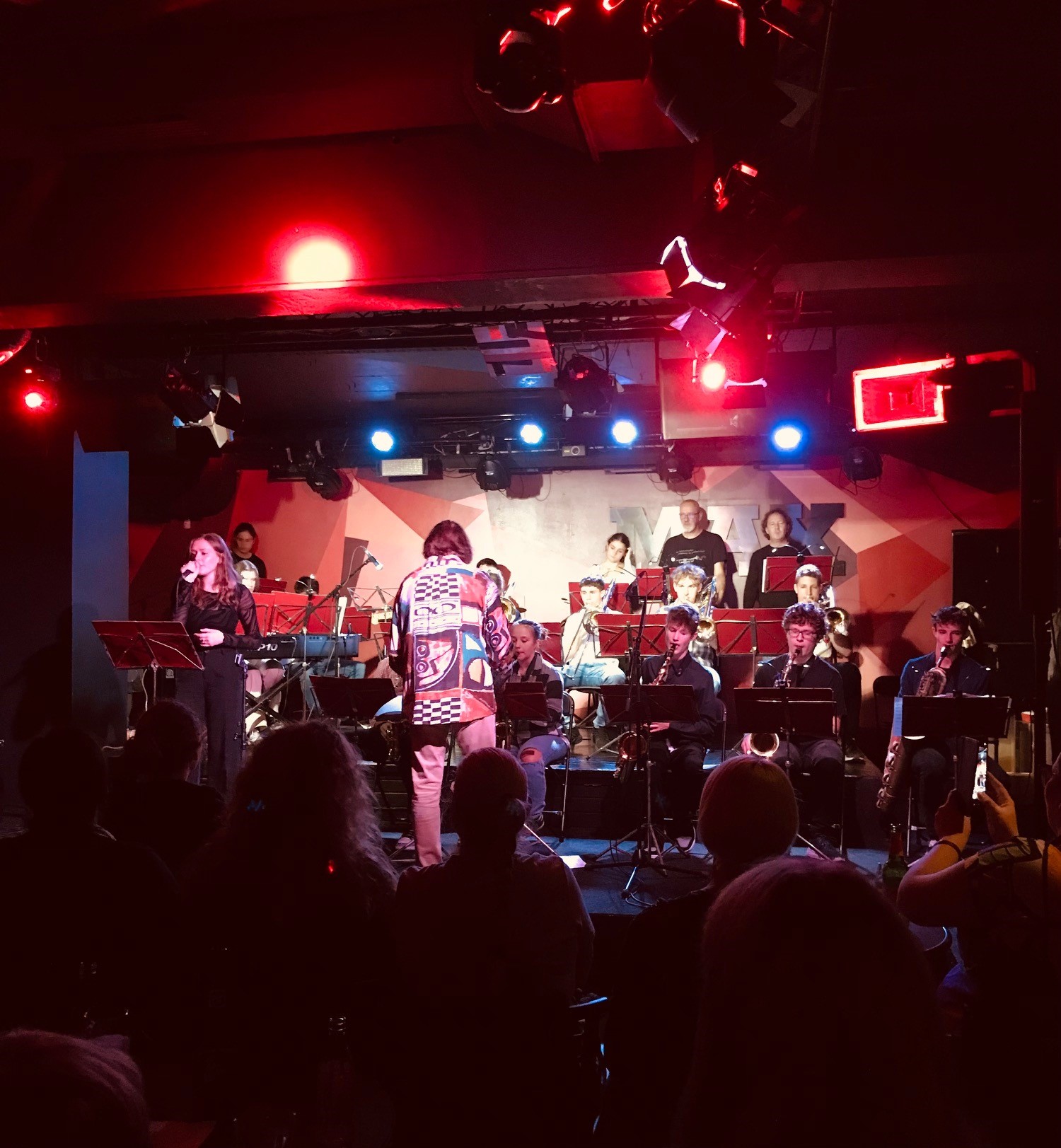 Koncert šolskega Big Banda Glasbene šole Velenje v Max klubu