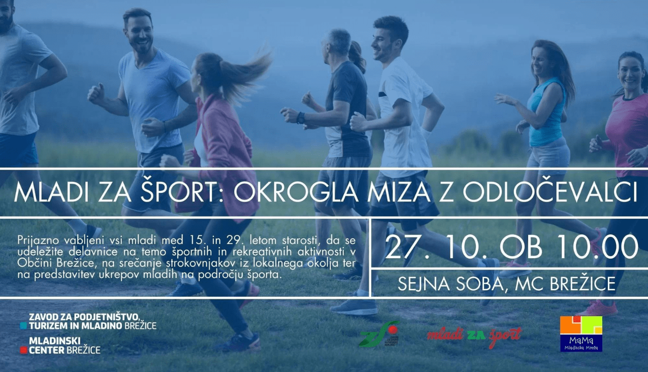 Okrogla miza "Mladi za šport"