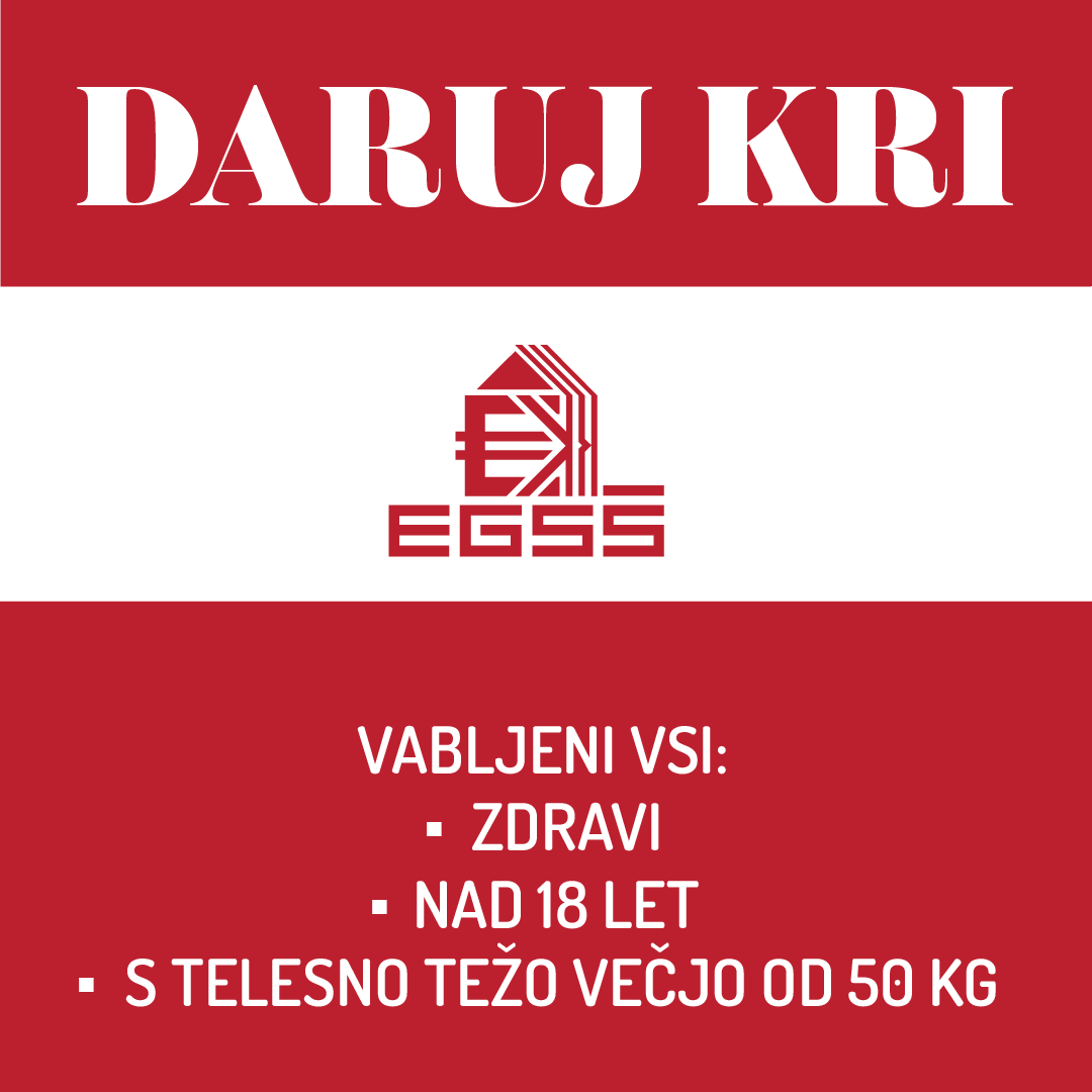 Vabilo na krvodajalsko akcijo Vabilo na krvodajalsko akcijo