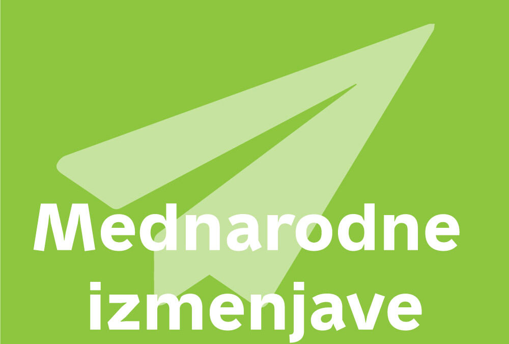Mednarodna izmenjava dijakov in osebja iz Olomouca