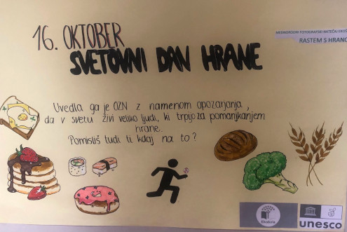 Obeležitev svetovnega dneva hrane na Ledini