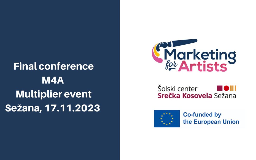 Zaključna konferenca Marketing 4 Artists