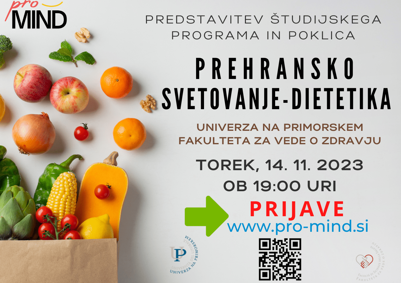 Predstavitve študijskih programov Predstavitve študijskih programov
