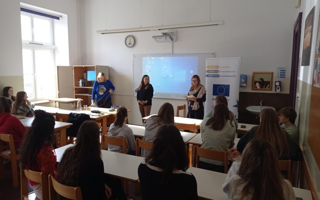 Delavnica Lažne novice in medijska pismenost za dijake 3F, ki so vključeni v projekt EPAS