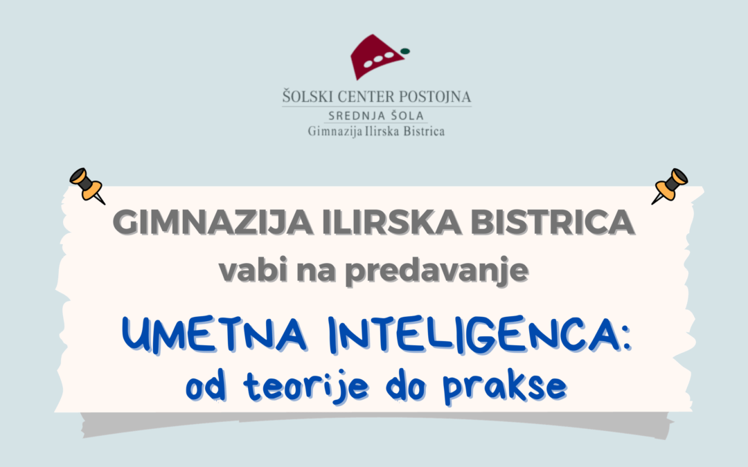 Vabilo na predavanje