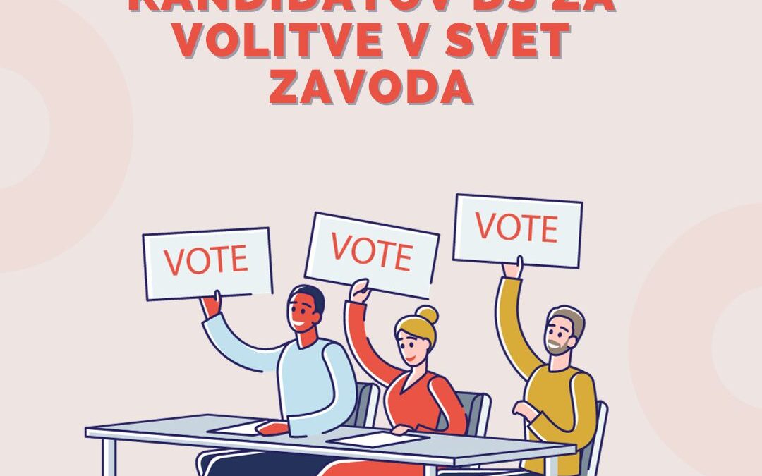 Predstavitev kandidatov za volitve v svet zavoda