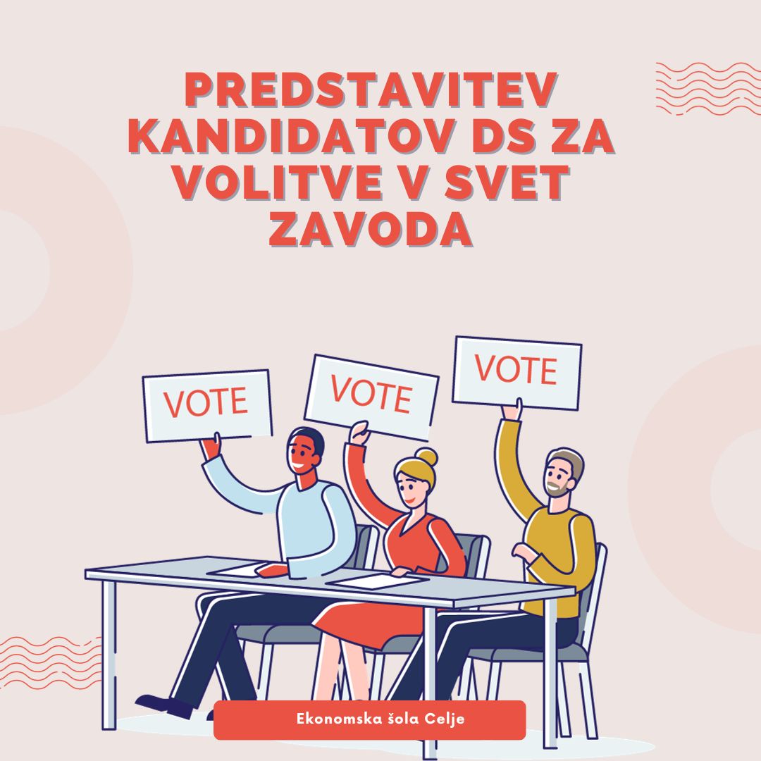 Predstavitev kandidatov za volitve v svet zavoda Predstavitev kandidatov za volitve v svet zavoda