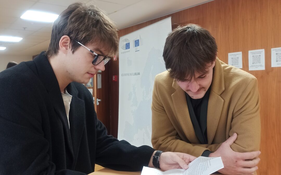 Gostovanje na debati o umetni inteligenci v Hiši EU