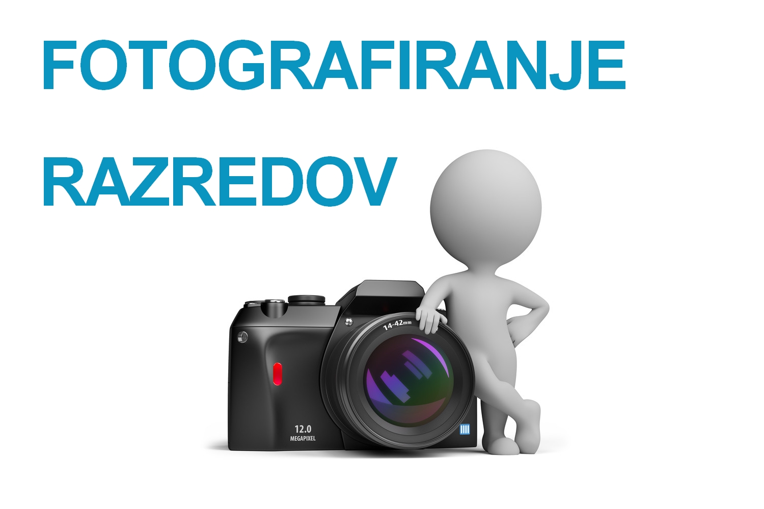 Fotografiranje oddelkov Fotografiranje oddelkov