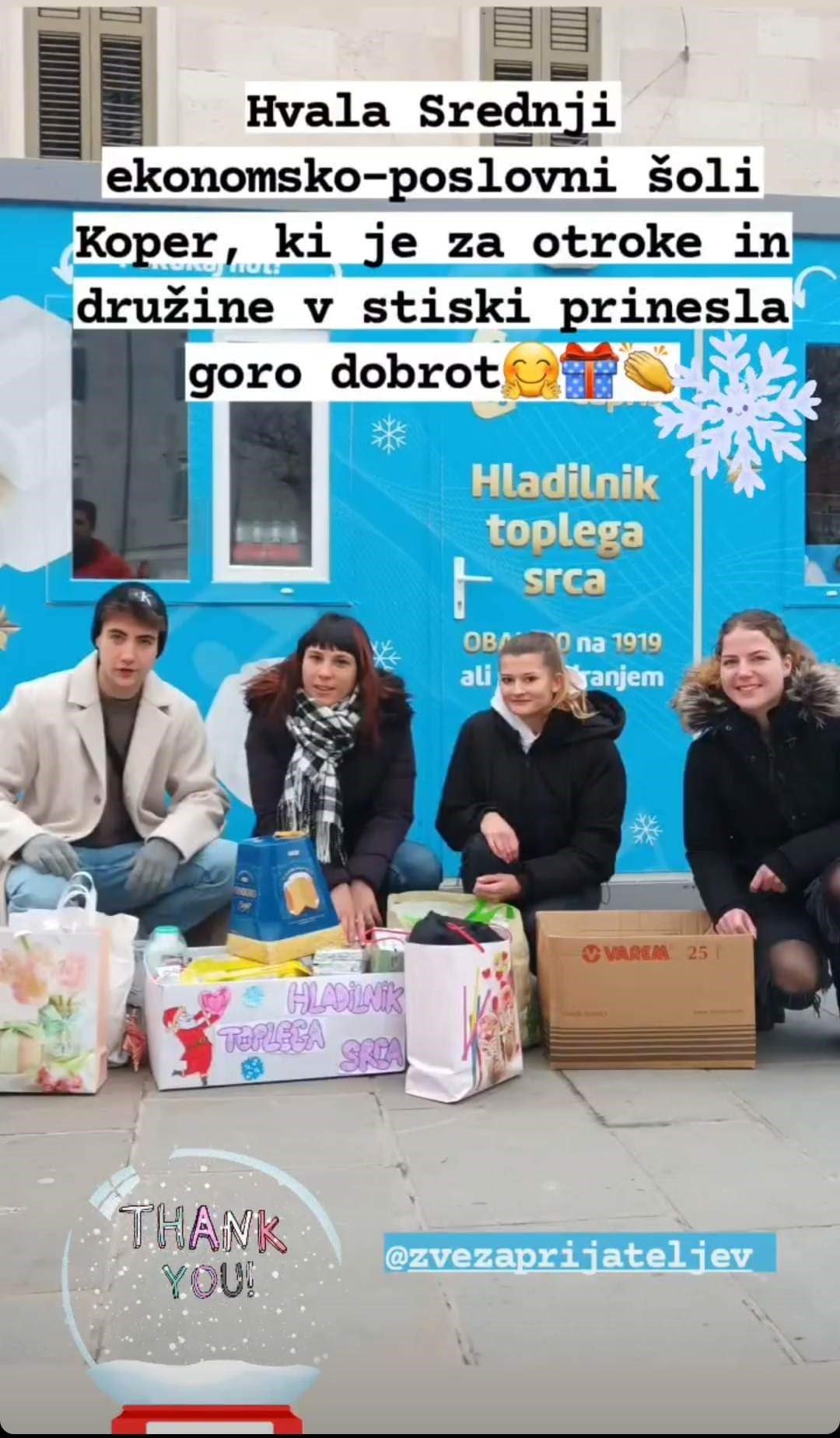 Hladilnik toplega srca