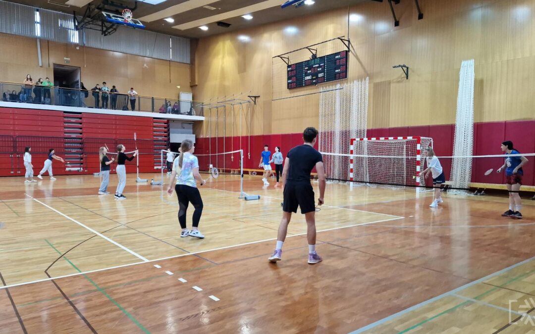 POLFINALE BADMINTONA ZA 1. IN 2. LETNIKE V DVOJICAH