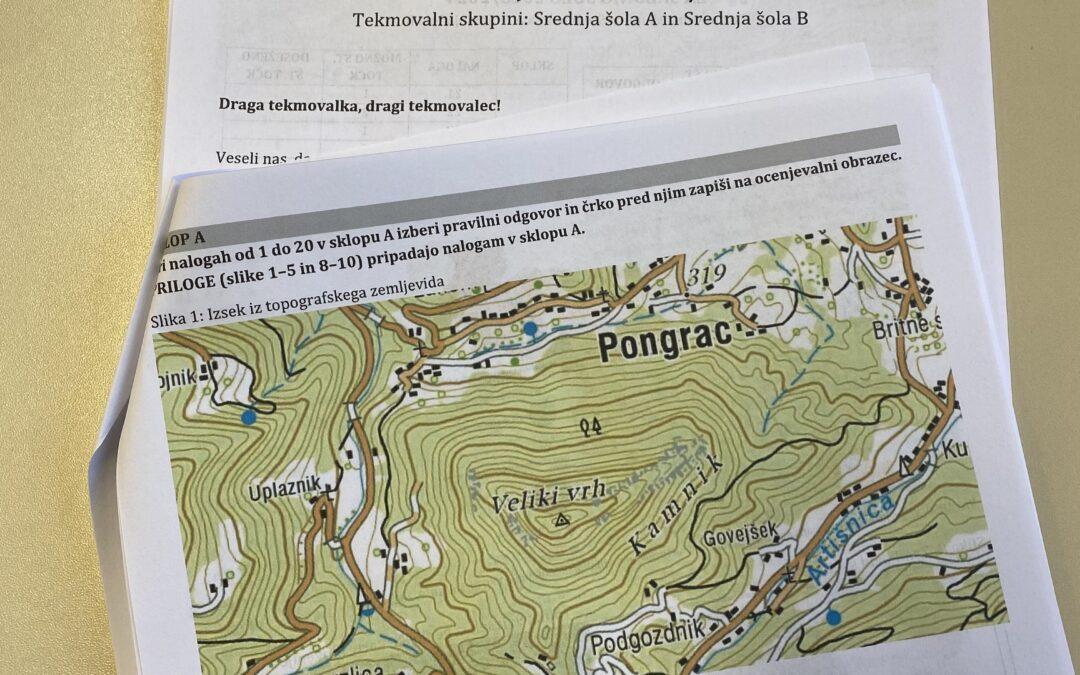 ŠOLSKO TEKMOVANJE IZ GEOGRAFIJE