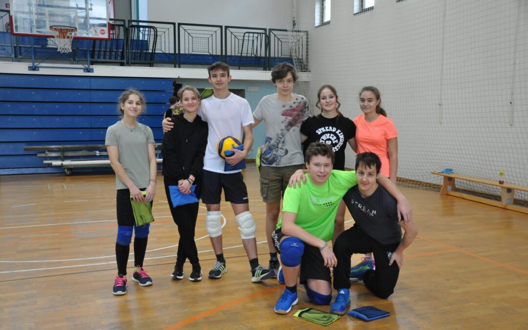 Zmaga 1. U med umetniki v šolski ligi odbojke