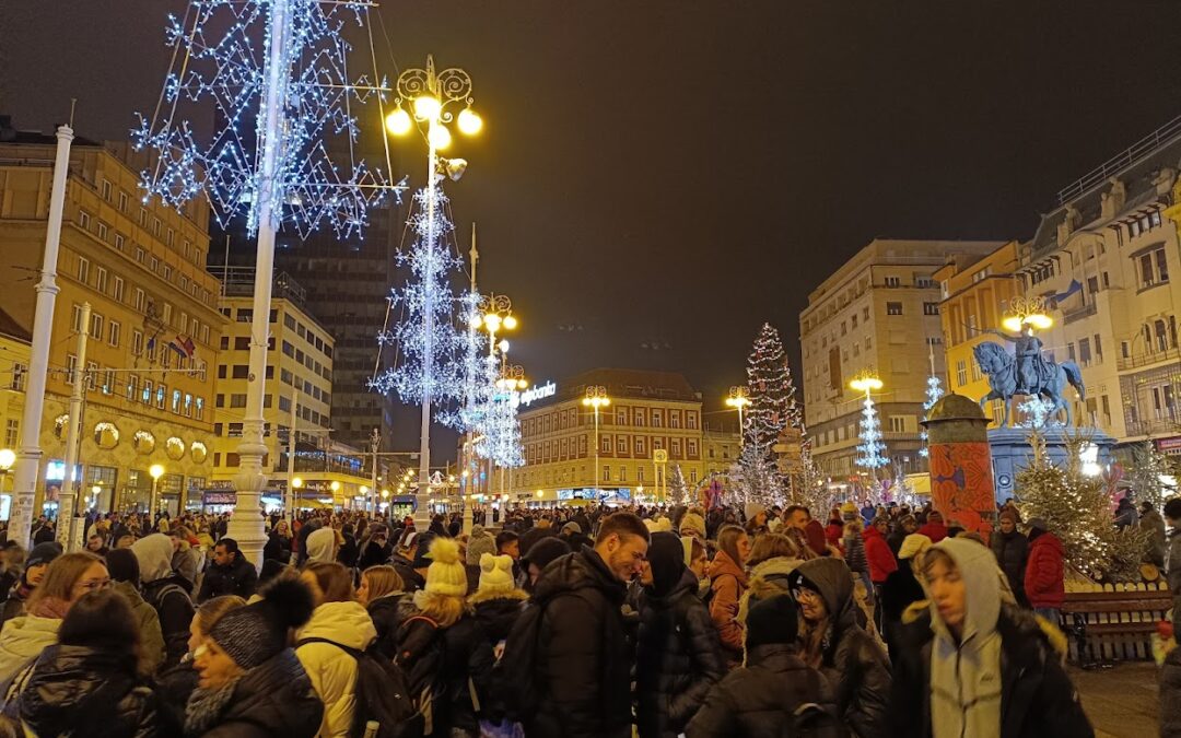 Popotniški krožek je obiskal predbožični Zagreb