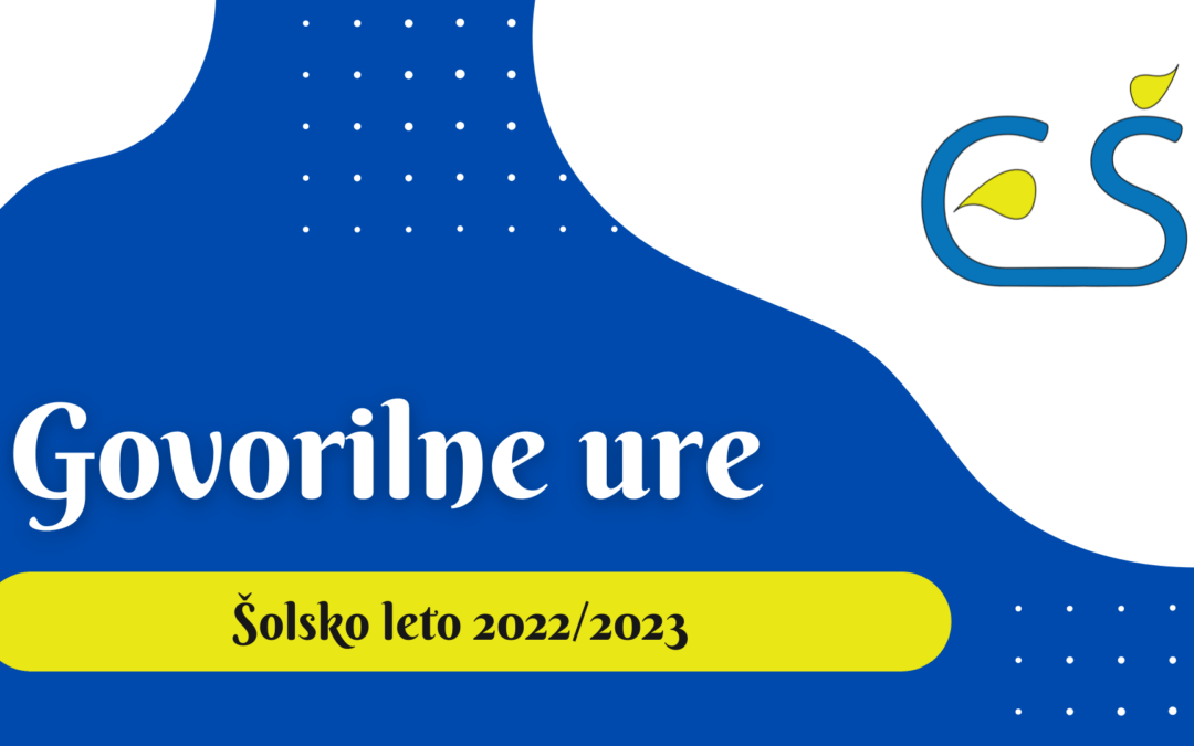 Popoldanske govorilne ure v decembru