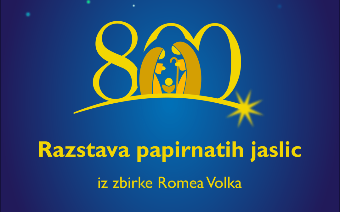 Razstava jaslic na naši šoli