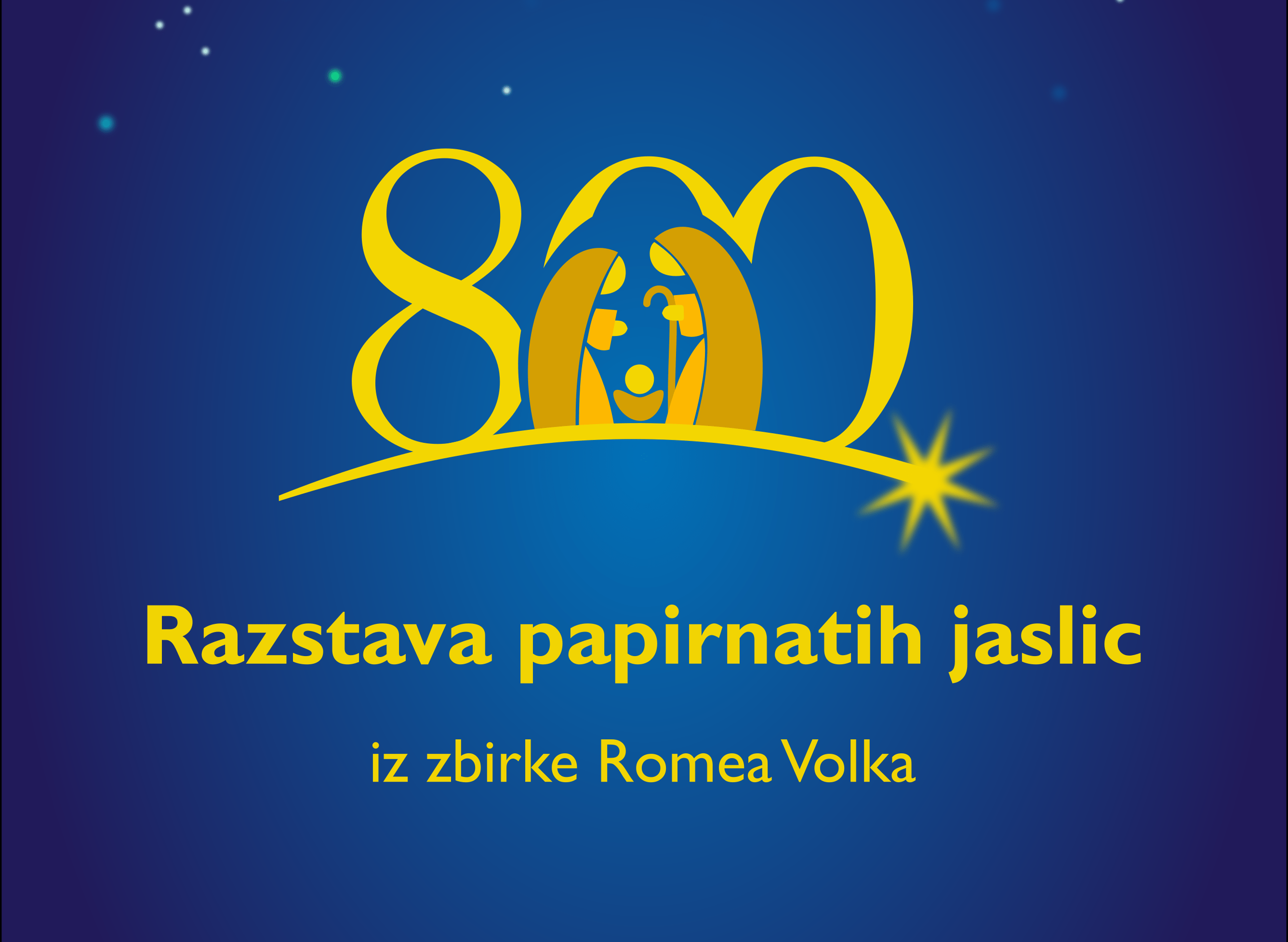 Razstava jaslic na naši šoli