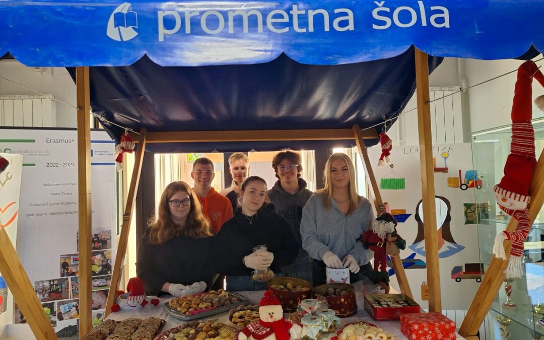 Dobrodelna božična stojnica
