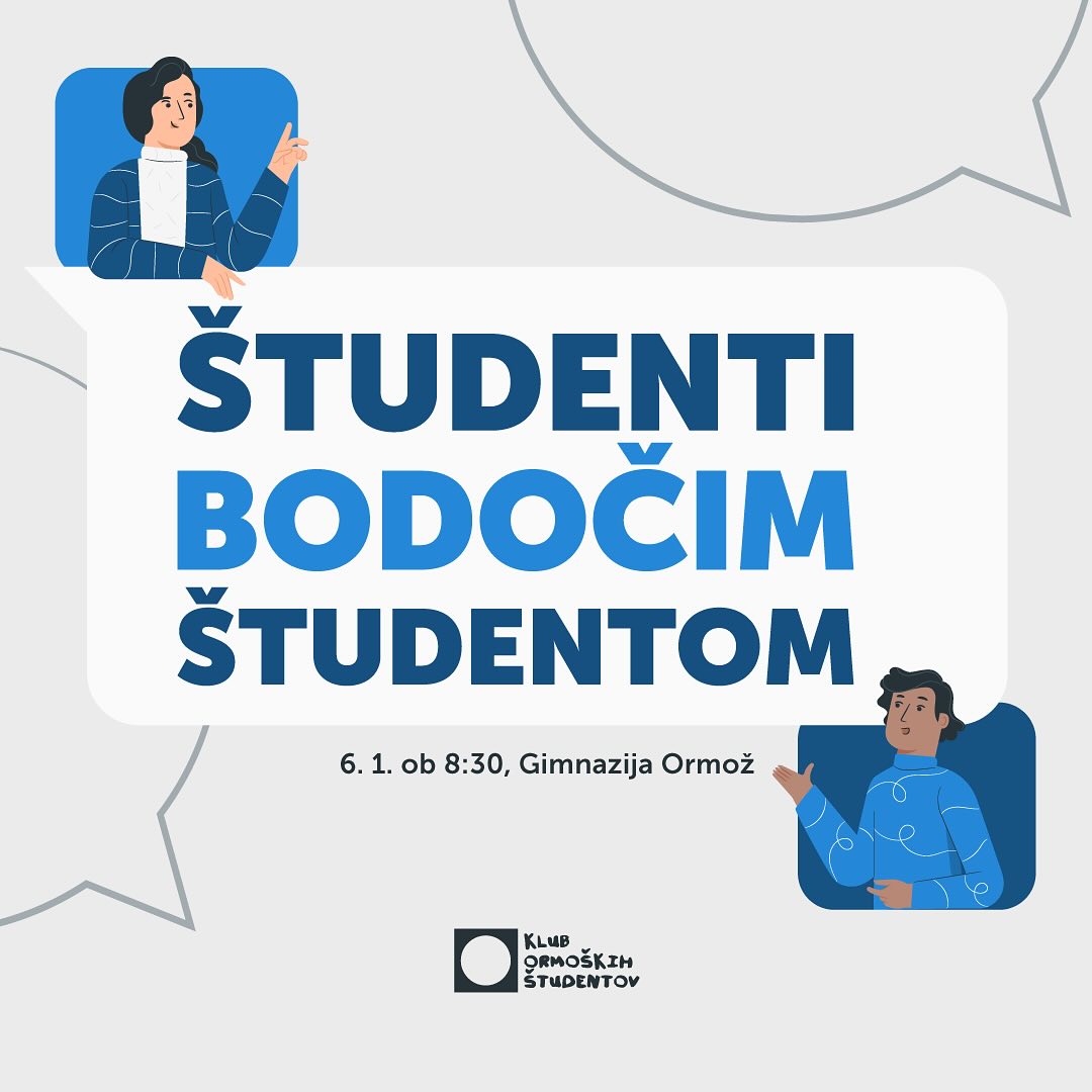 Študenti bodočim študentom Študenti bodočim študentom