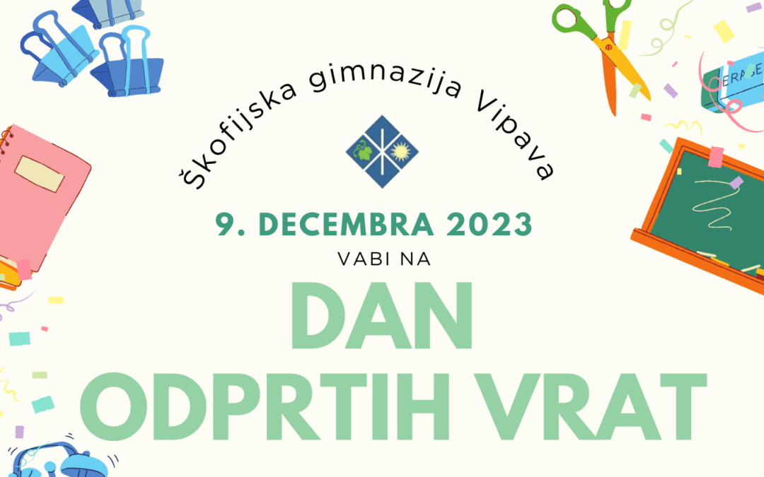 Dan odprtih vrat 2023