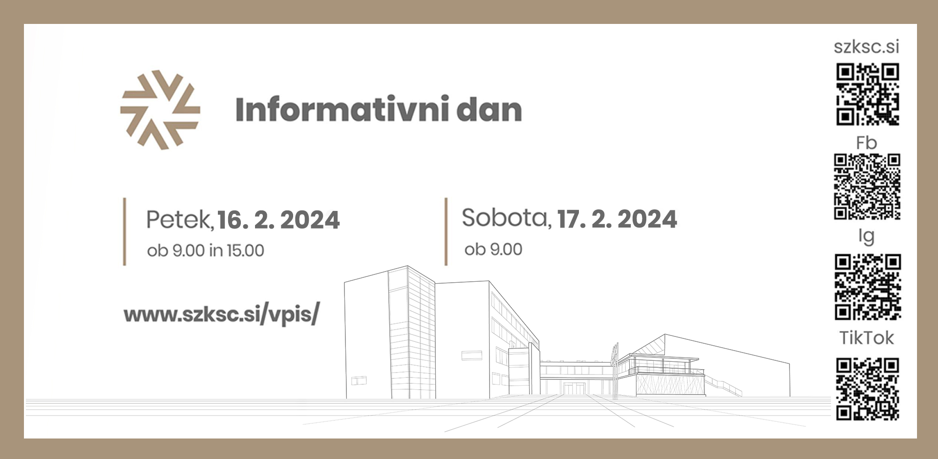 Informacije o vpisu 2024 Informacije o vpisu 2024