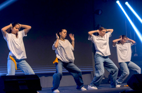 Hip hop v izvedbi Aneje, Eve, Gaje in Nine