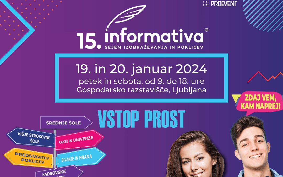 Informativa 2024 – sejem izobraževanja in poklicev