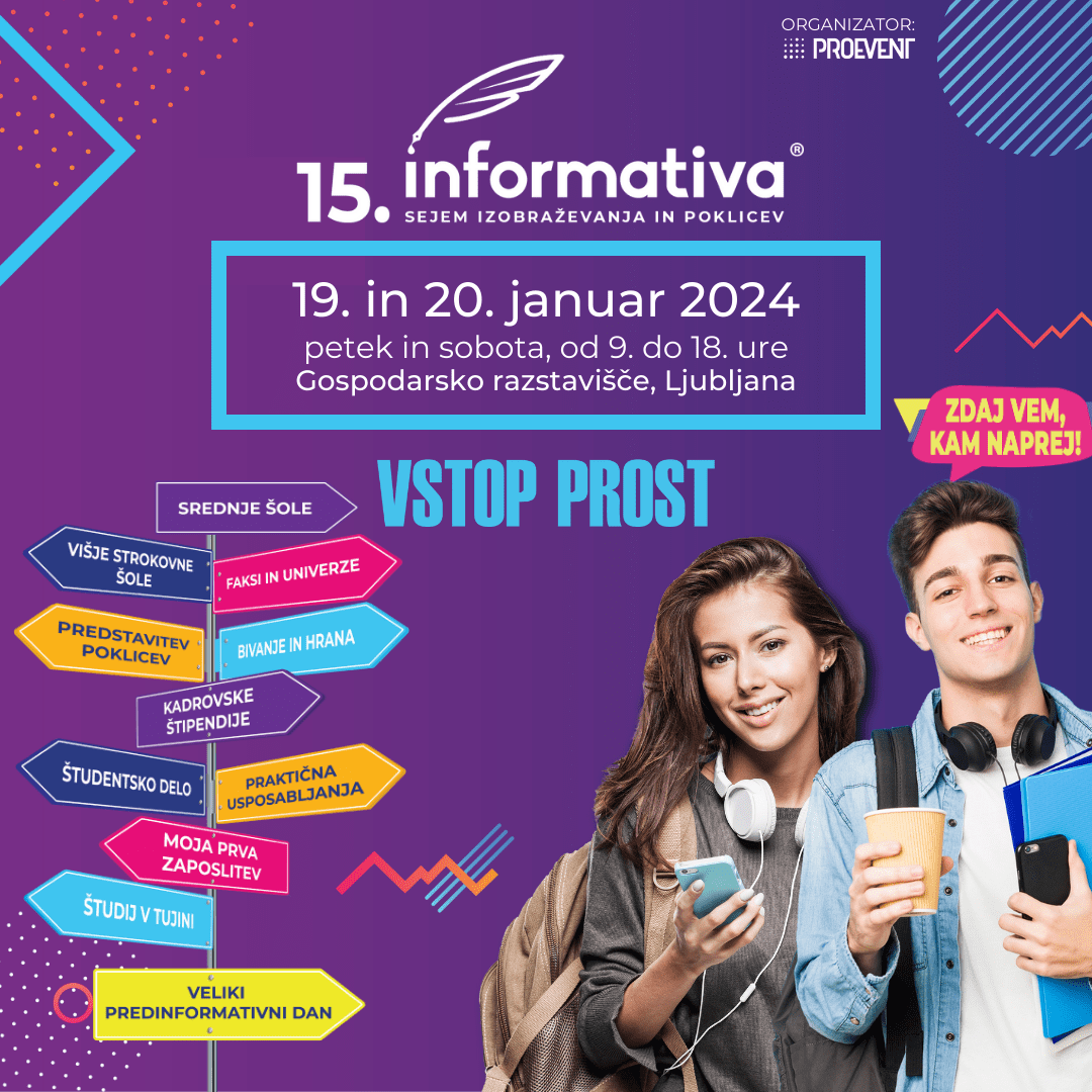 Vabljeni na INFORMATIVO 2024 Vabljeni na INFORMATIVO 2024