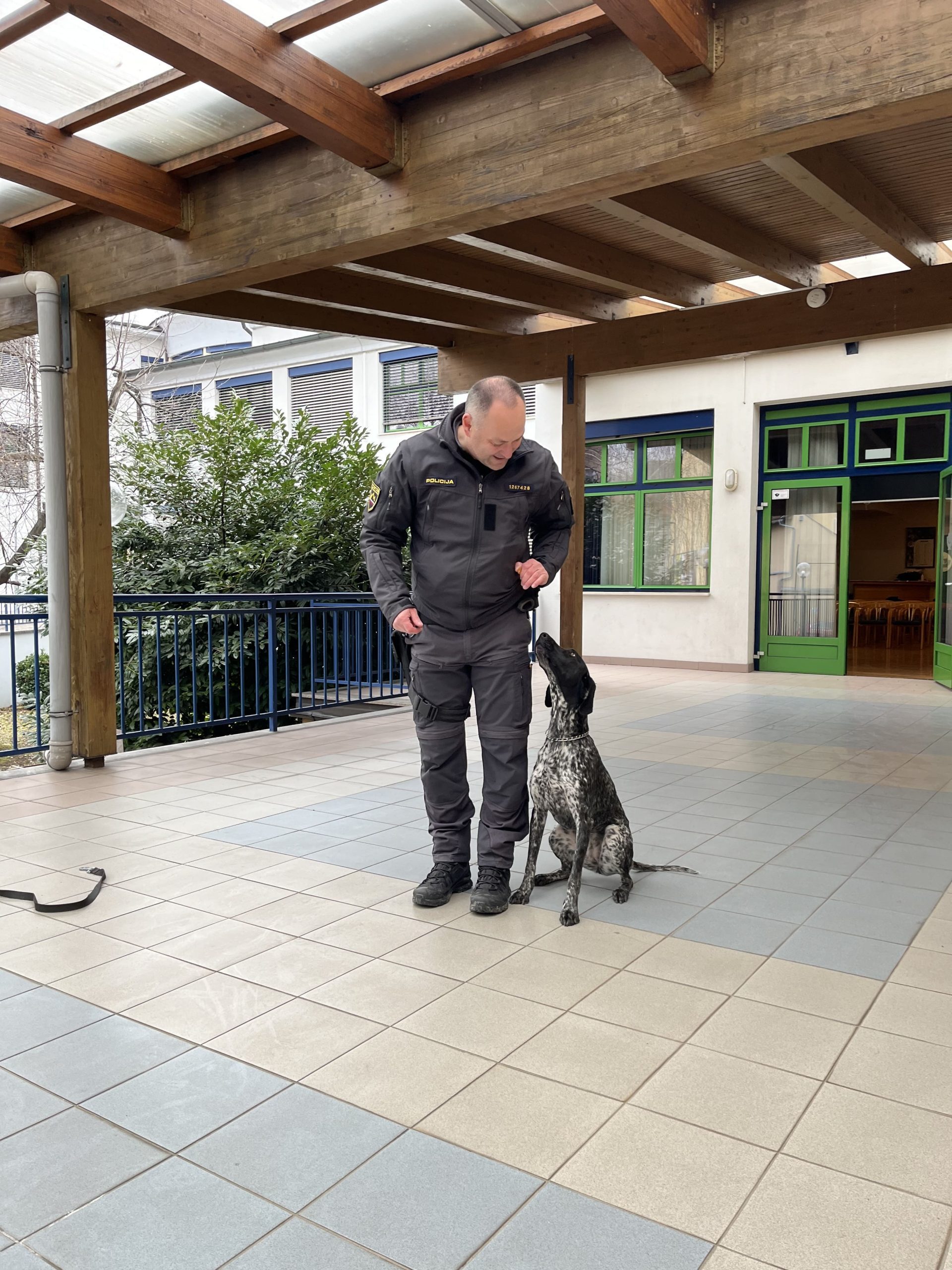 Policisti na obisku