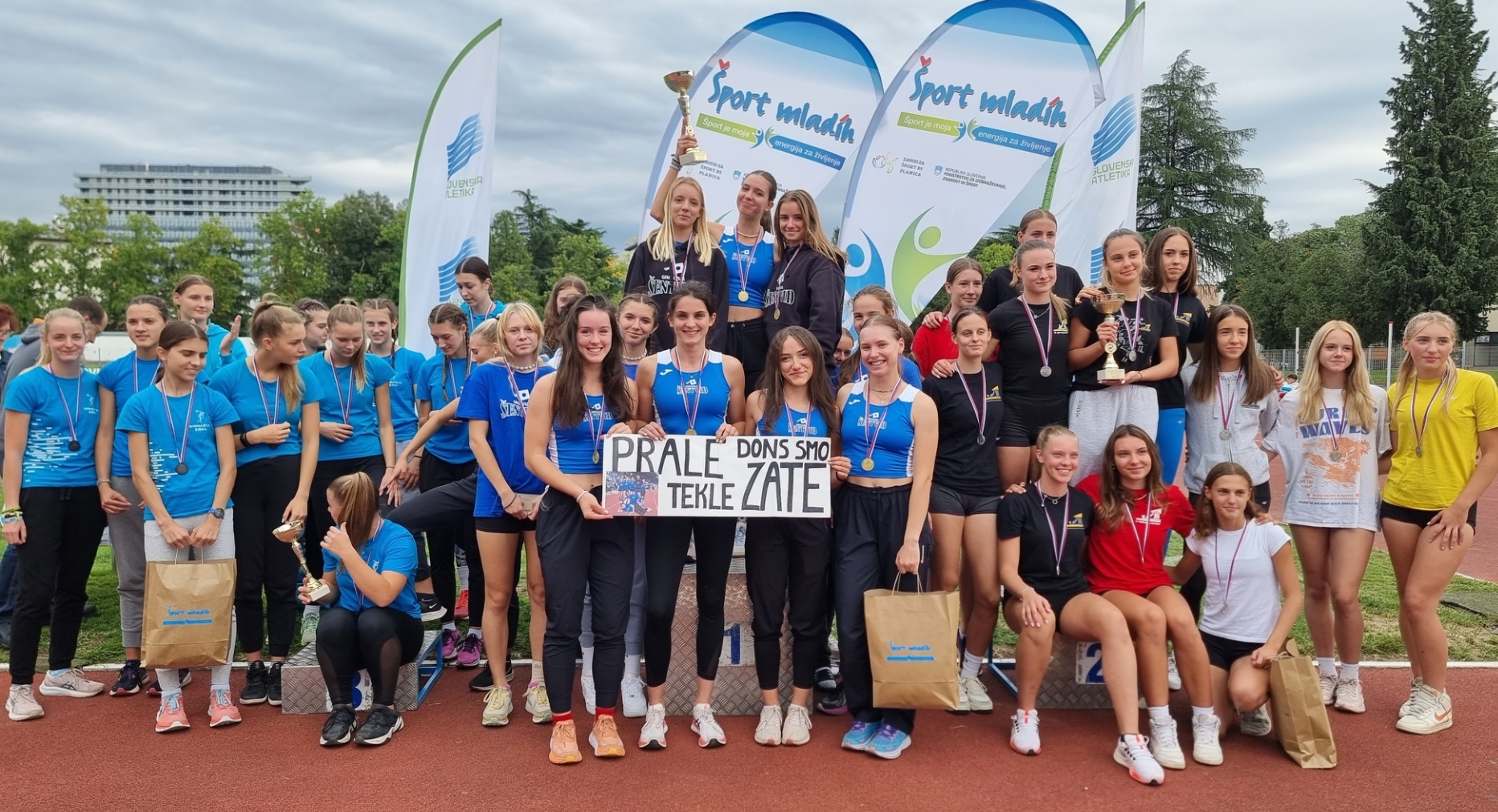 ATLETIKA JE NA ŠENTVIDU DOMA ATLETIKA JE NA ŠENTVIDU DOMA