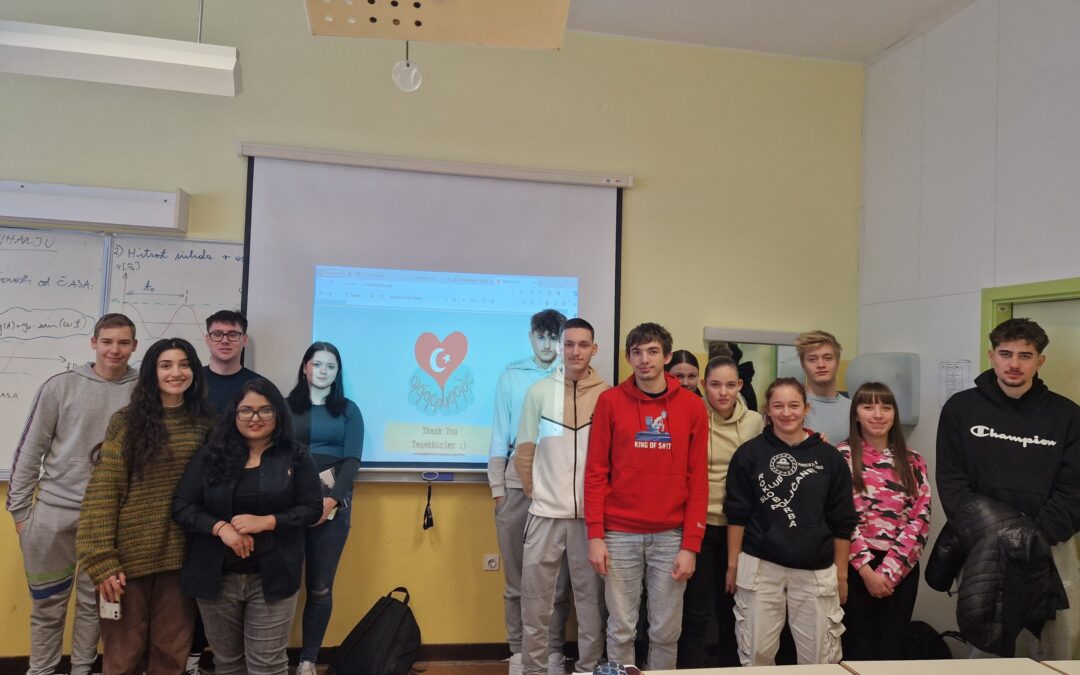 OBISK ERASMUS+ ŠTUDENTOV UNIVERZE V MARIBORU NA SREDNJI PROMETNI ŠOLI