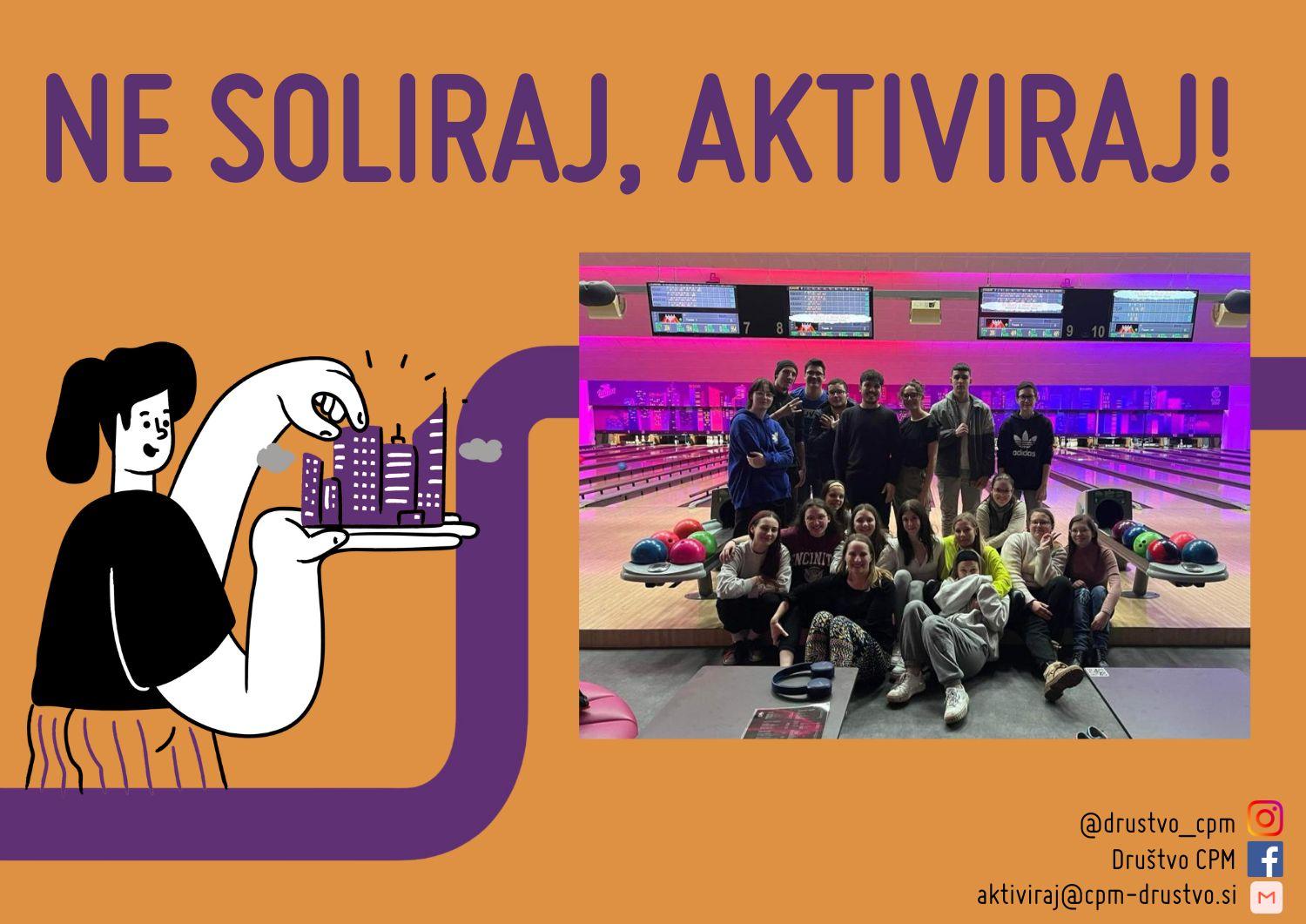 NE SOLIRAJ, AKTIVIRAJ!