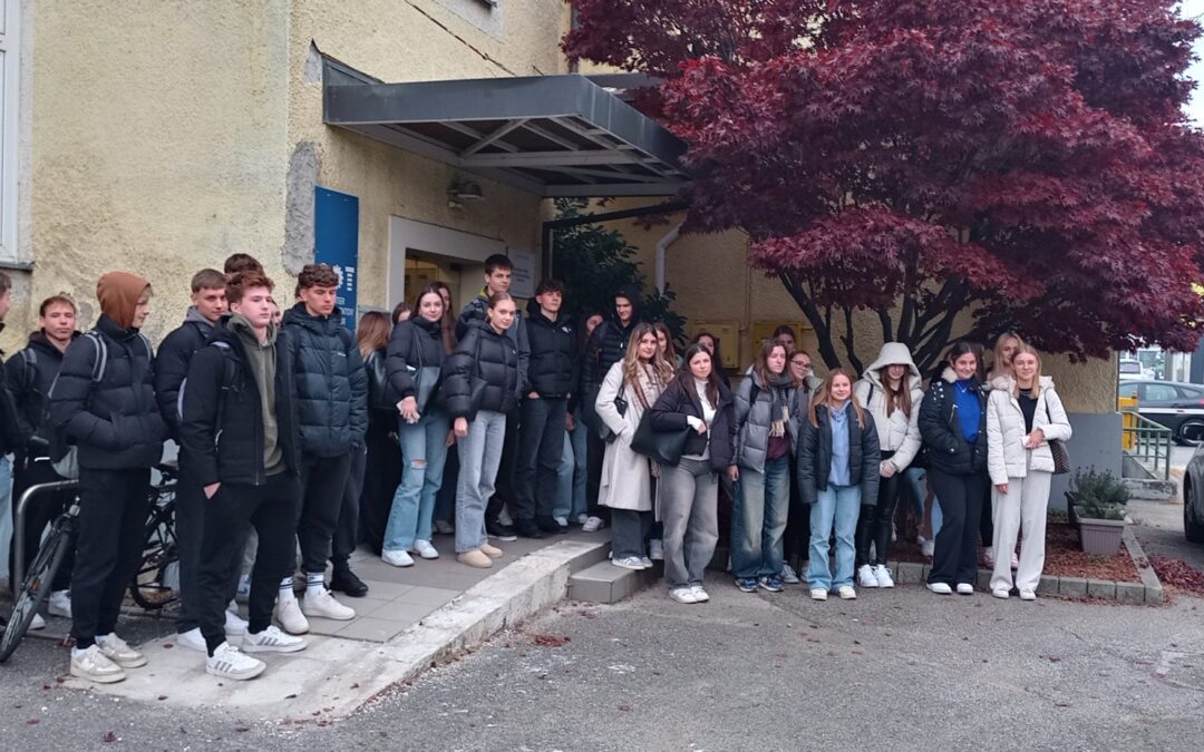Obisk naravoslovcev v Evropskem kulturnem in tehnološkem centru v Mariboru