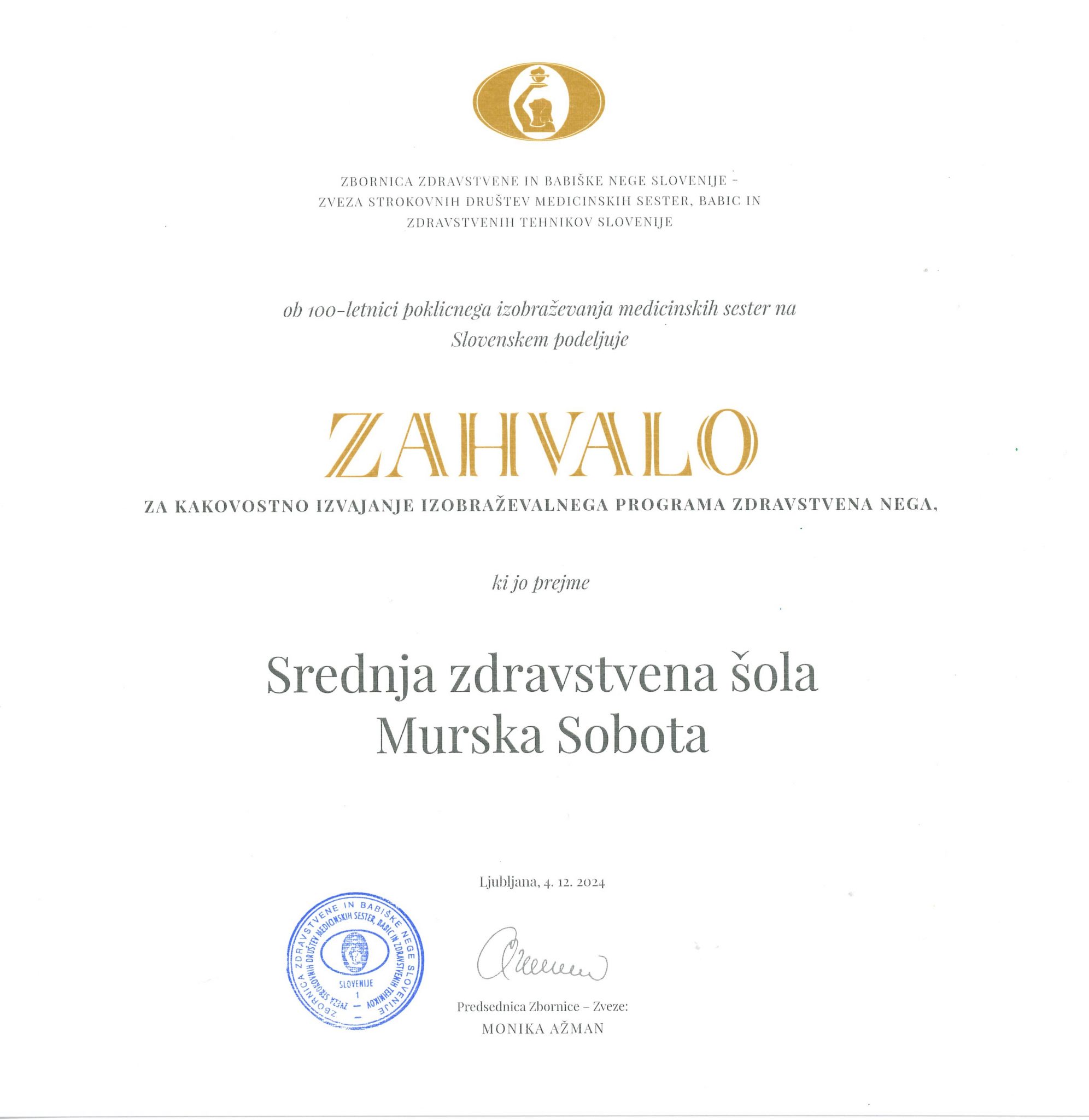 Zahvala