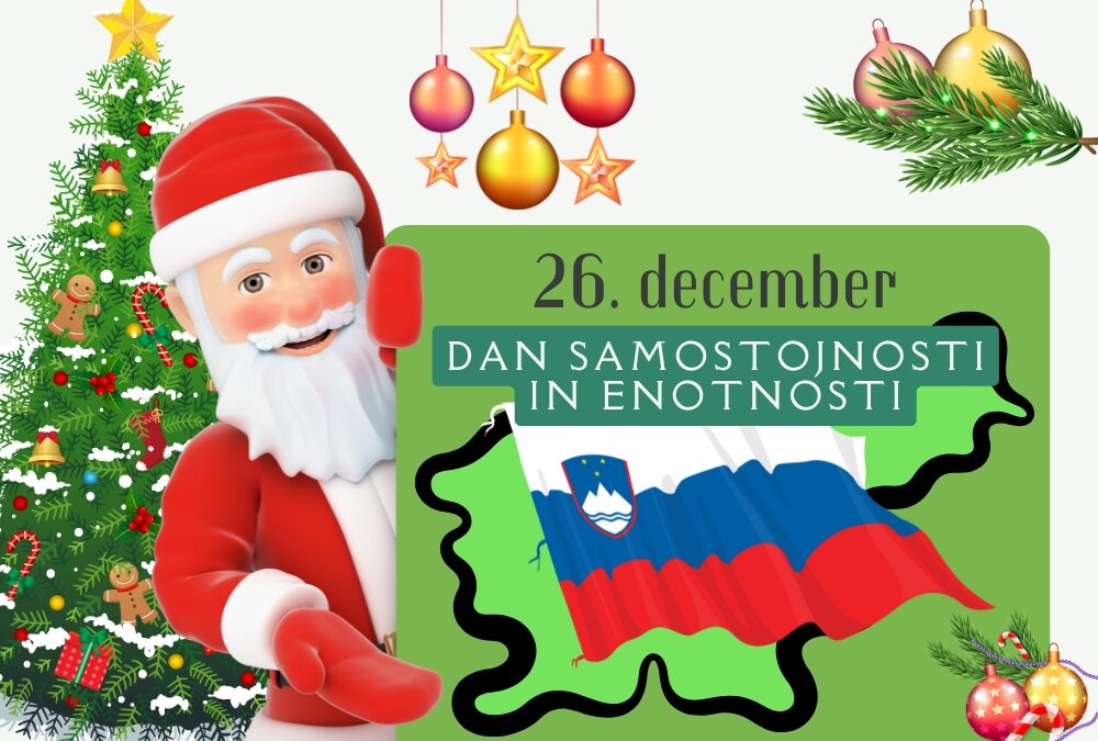 Torek, 24. 12. 2024 – Pouk, sejem učnih podjetij in prednovoletna prireditev