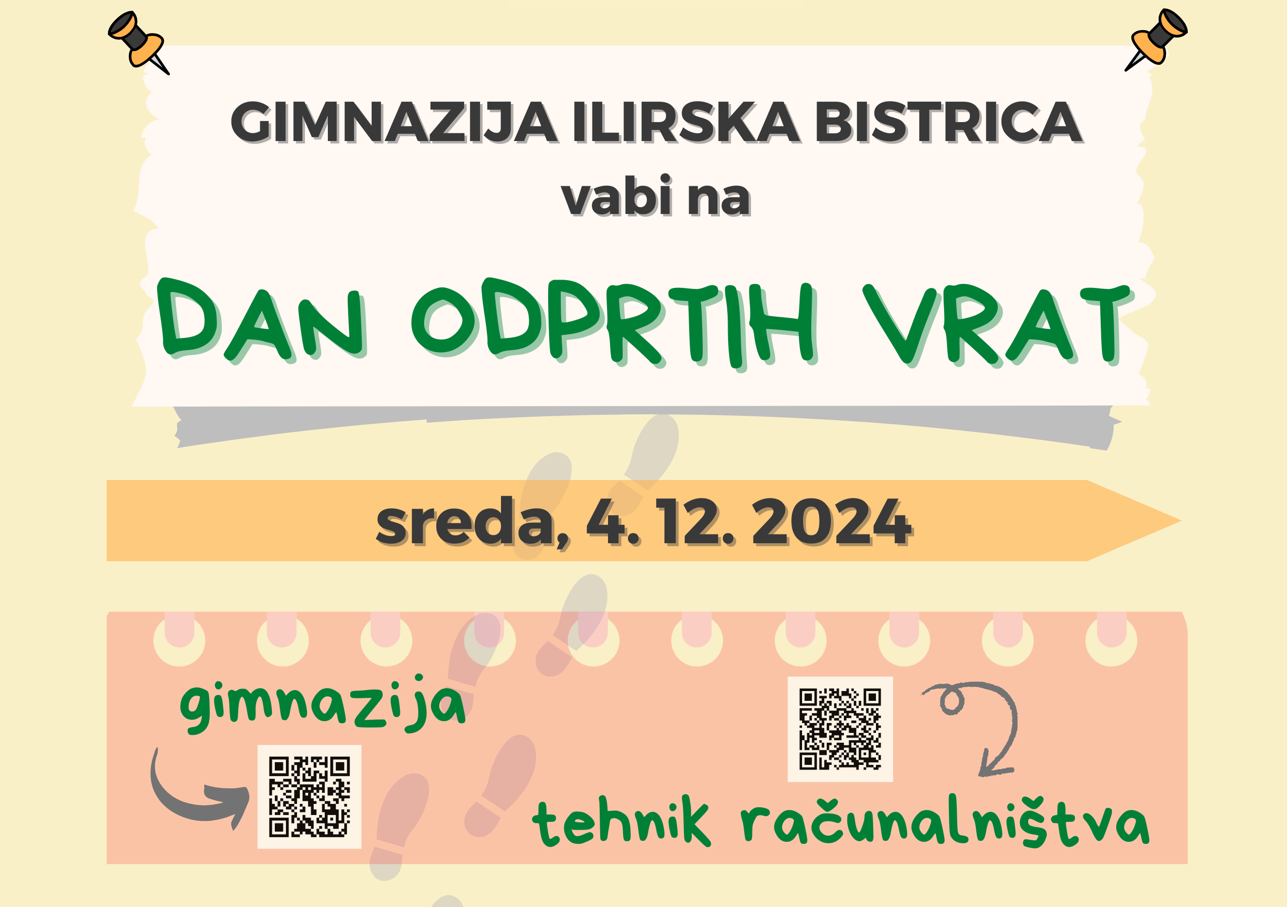 Dan odprtih vrat šole – 2024 Dan odprtih vrat šole – 2024