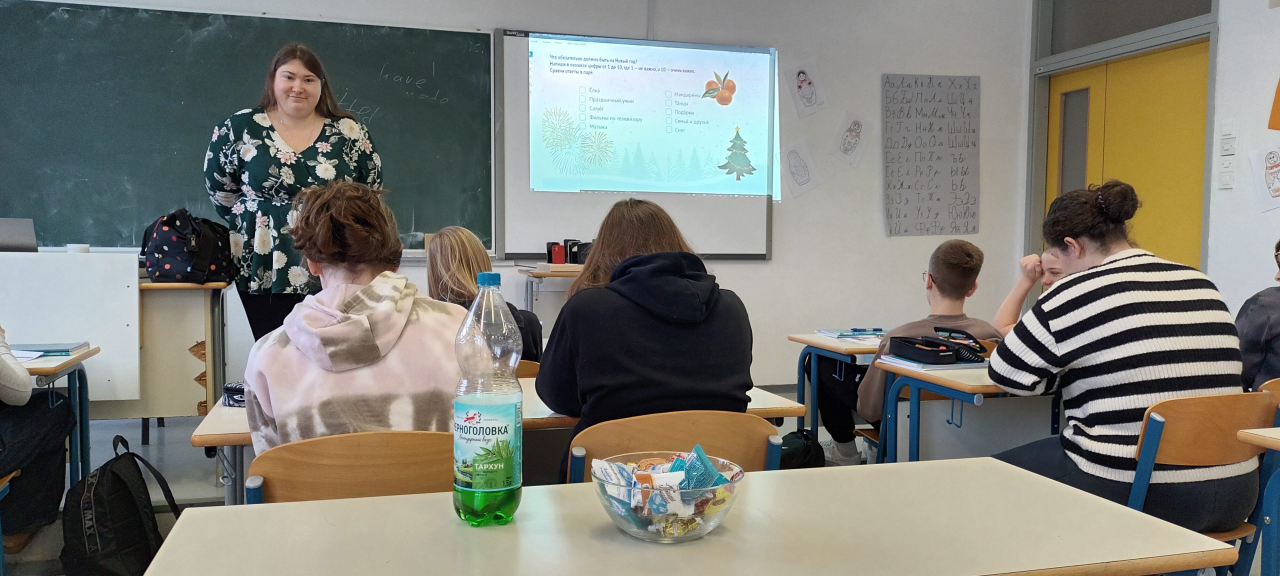 Praznična ura pri ruščini