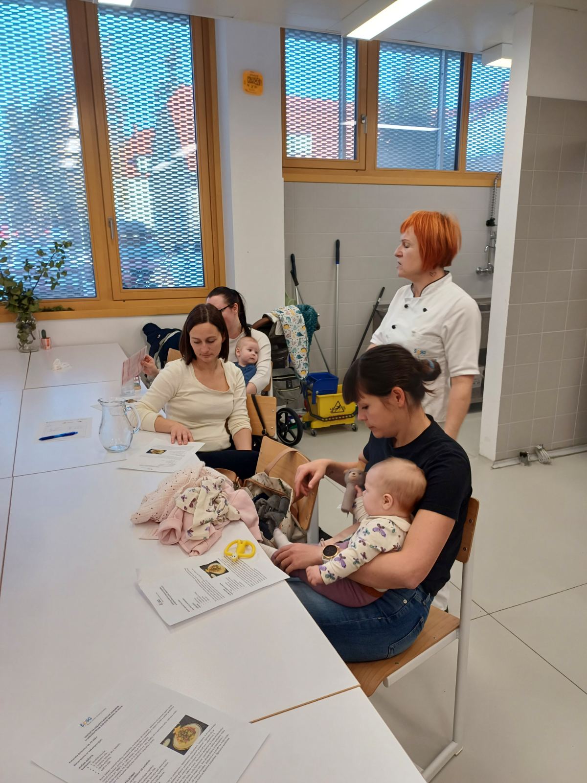 Delavnica priprave goste hrane za dojenčke Delavnica priprave goste hrane za dojenčke