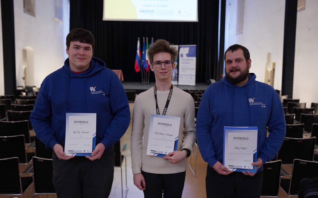Ekipa STŠ na natečaju North Adriatic Port Logistics Challenge