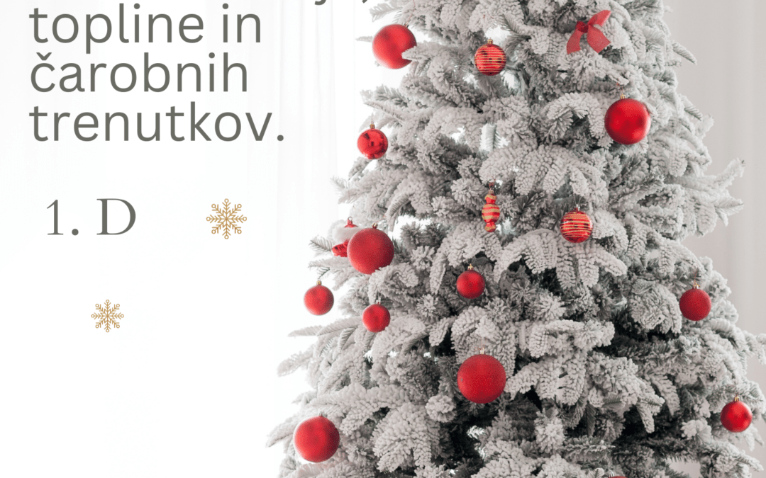 Voščila naših oddelkov ob bližajočih praznikih
