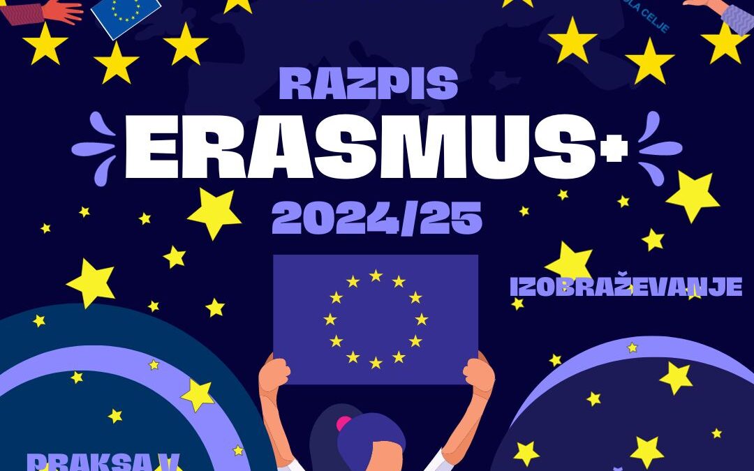 Razpis za mobilnost dijakov in zaposlenih  Erasmus+ KA121-VET