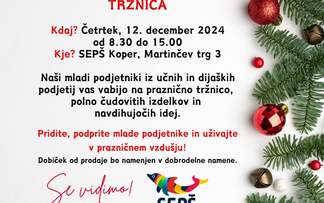 Praznična novoletna tržnica
