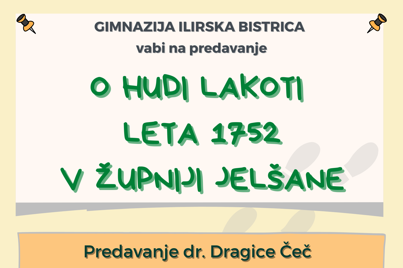 O hudi lakoti leta 1752 v župniji Jelšane