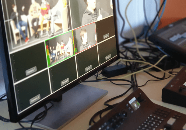Delo v TV in glasbenem studiu – projektni dan za 4. R/IB
